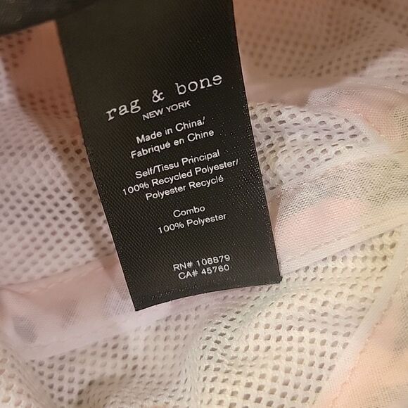 Rag & Bone Pink and Brown Addison Cap - Picture 5 of 6